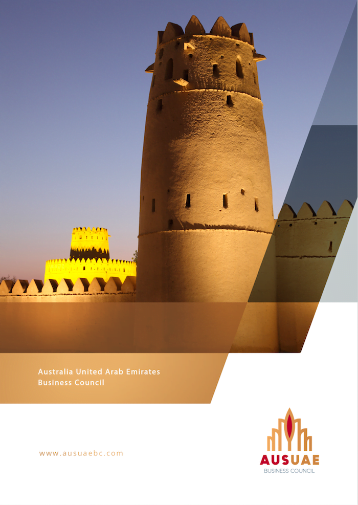 Australia UAE Business Council Prospectus cover