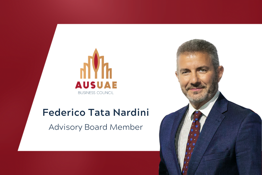 Federico Tata Nardini Appointed to Australia UAE Business Council Advisory Board